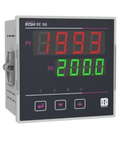 RE 96-R-S-H,  temperaturni kontroler 1 x rele + SSR (termoregulator), 60-280Vac/dc